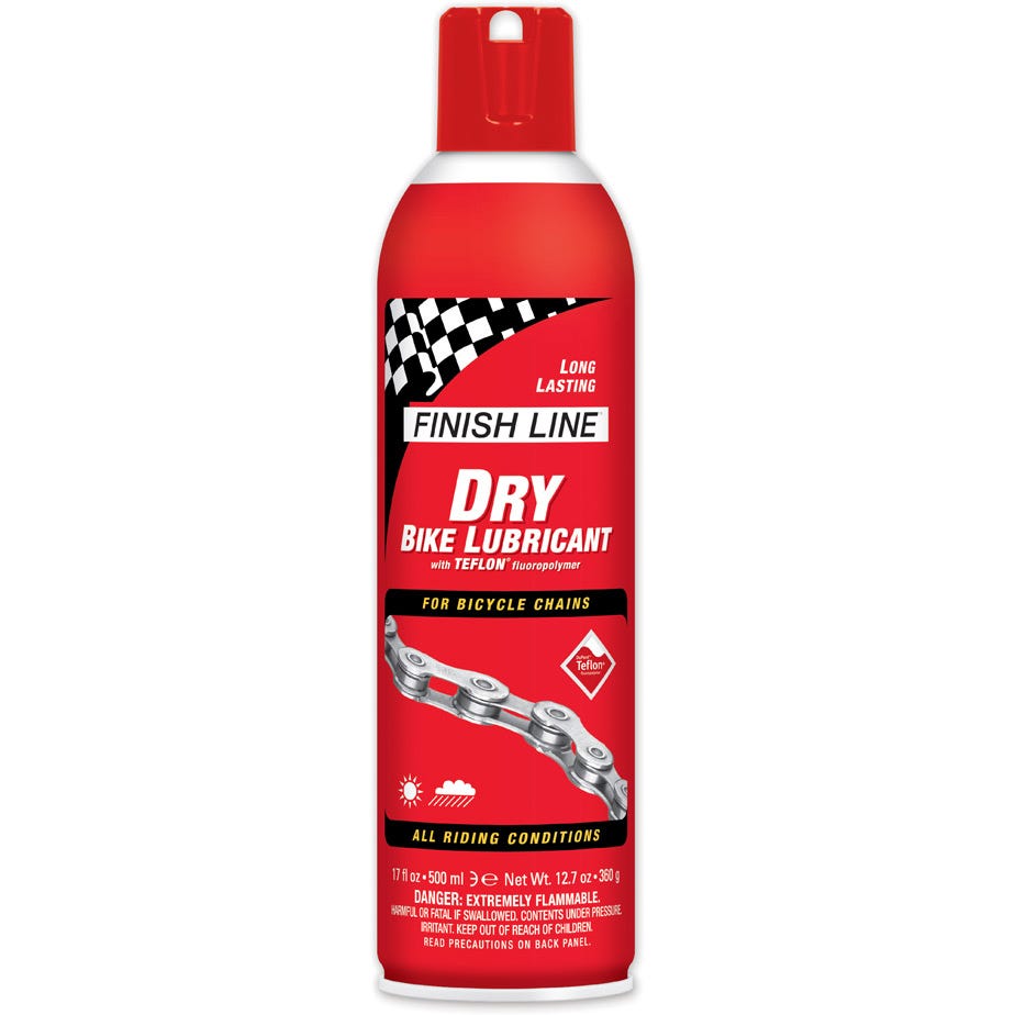 Finish Line Dry Chain Lube (Teflon Plus)Aerosol - 17 oz / 325 ml