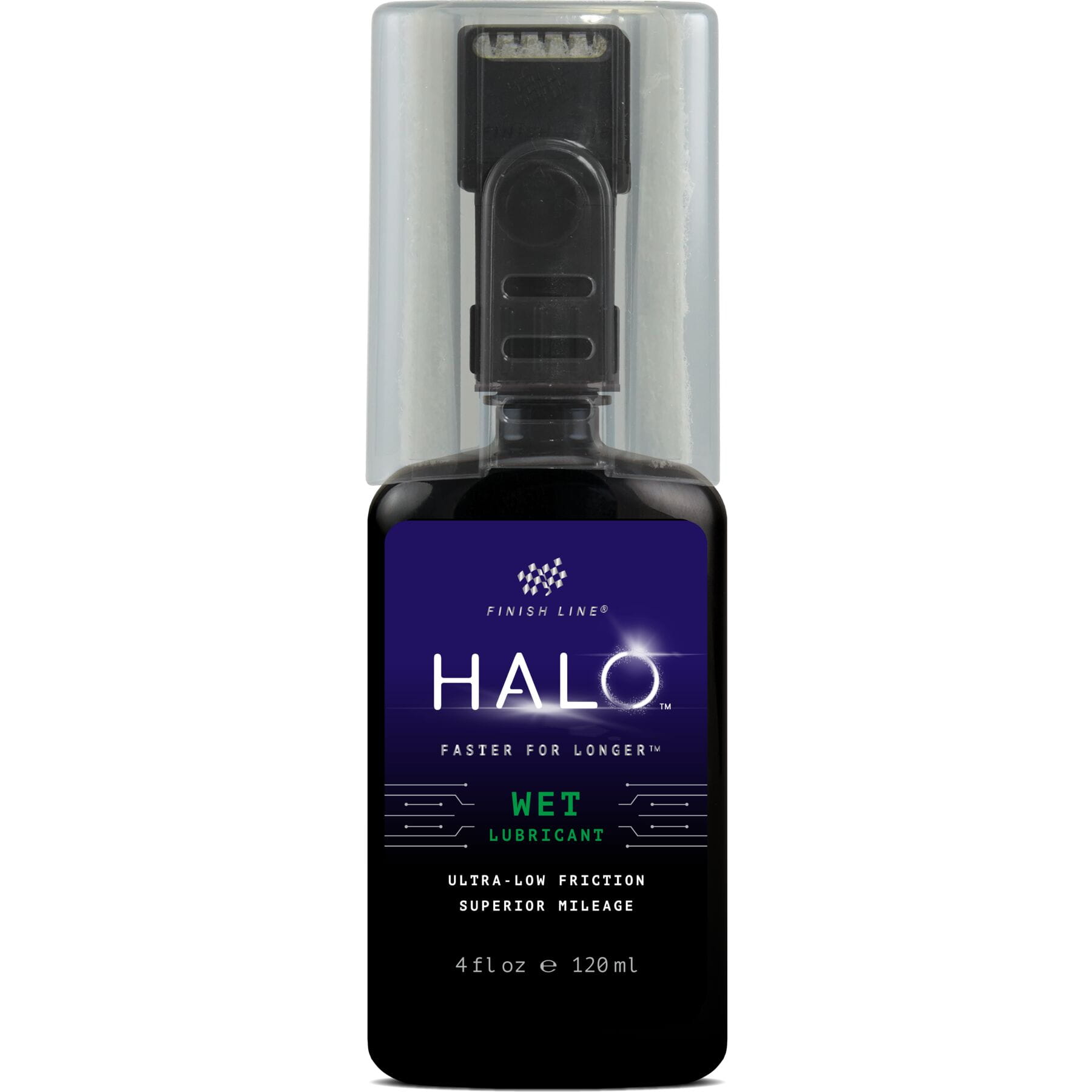 Finish Line Halo Wet Lubricant - 4oz/120ml - Bottle and Smart Luber