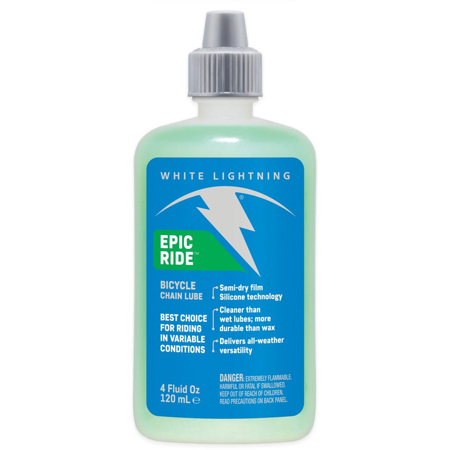 White Lightning Epic Ride - Chain Lube - 4oz / 120ml