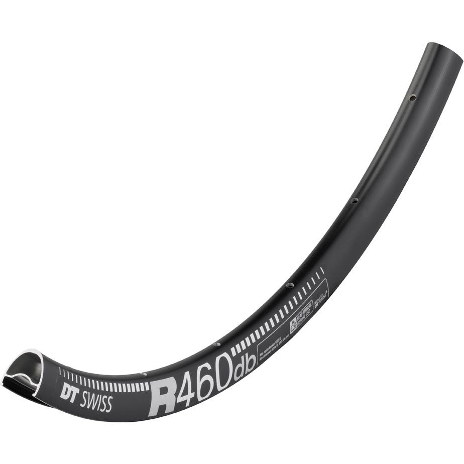 DT Swiss R 460 DB Sleeve-joined Presta-drilled disc brake black