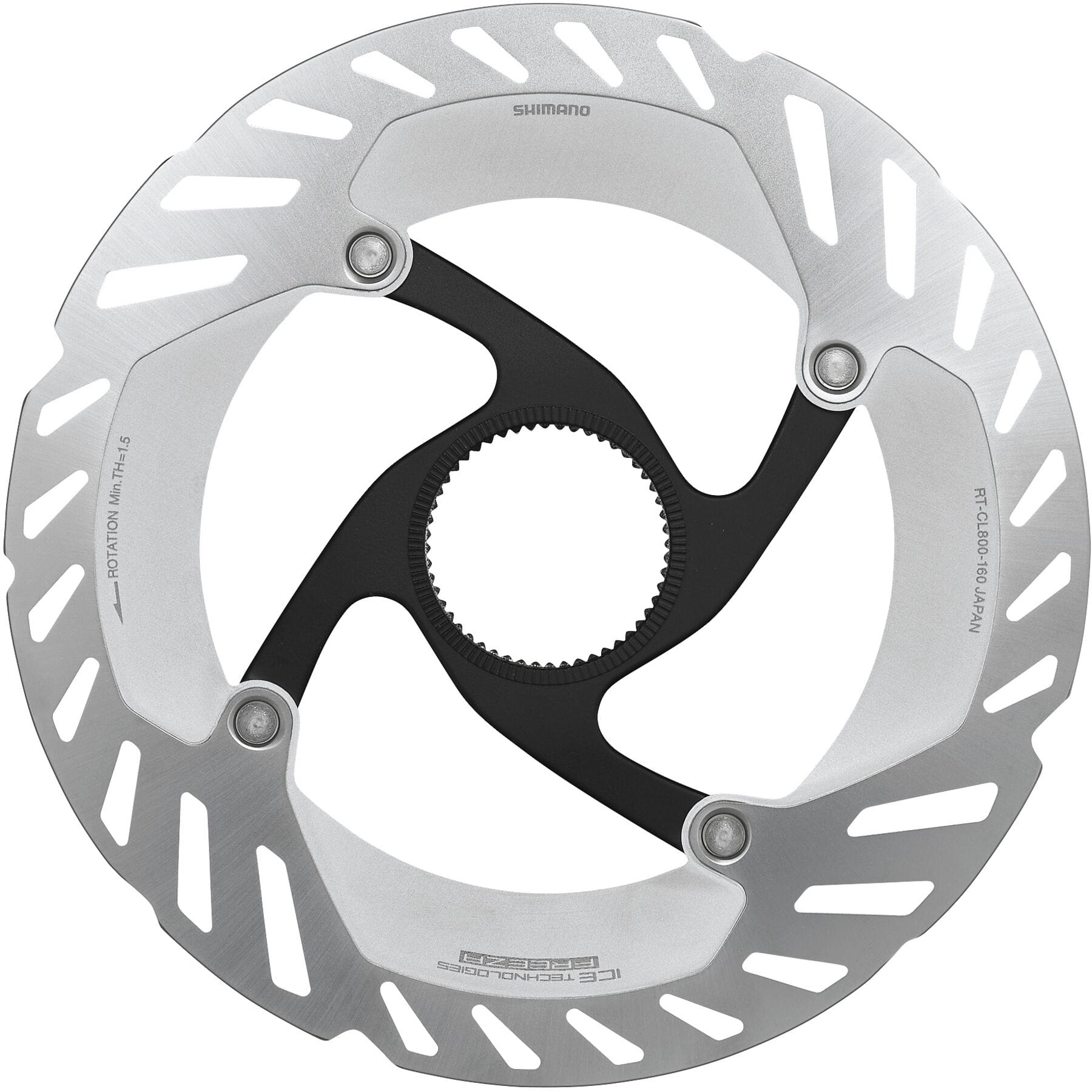 Shimano Ultegra RT-CL800 Ice Tech FREEZA rotor with external lockring