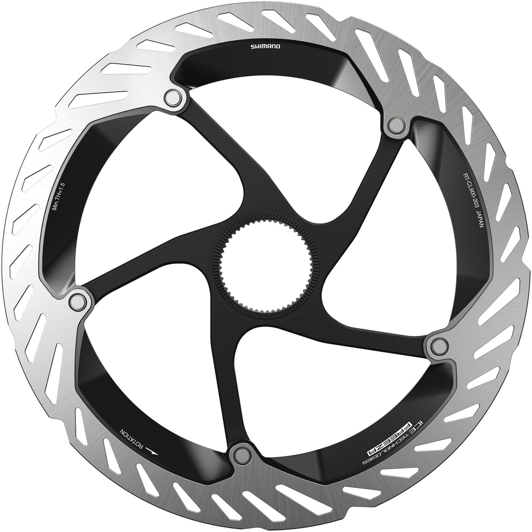 Shimano XTR RT-CL900 Ice Tech FREEZA rotor with external lockring