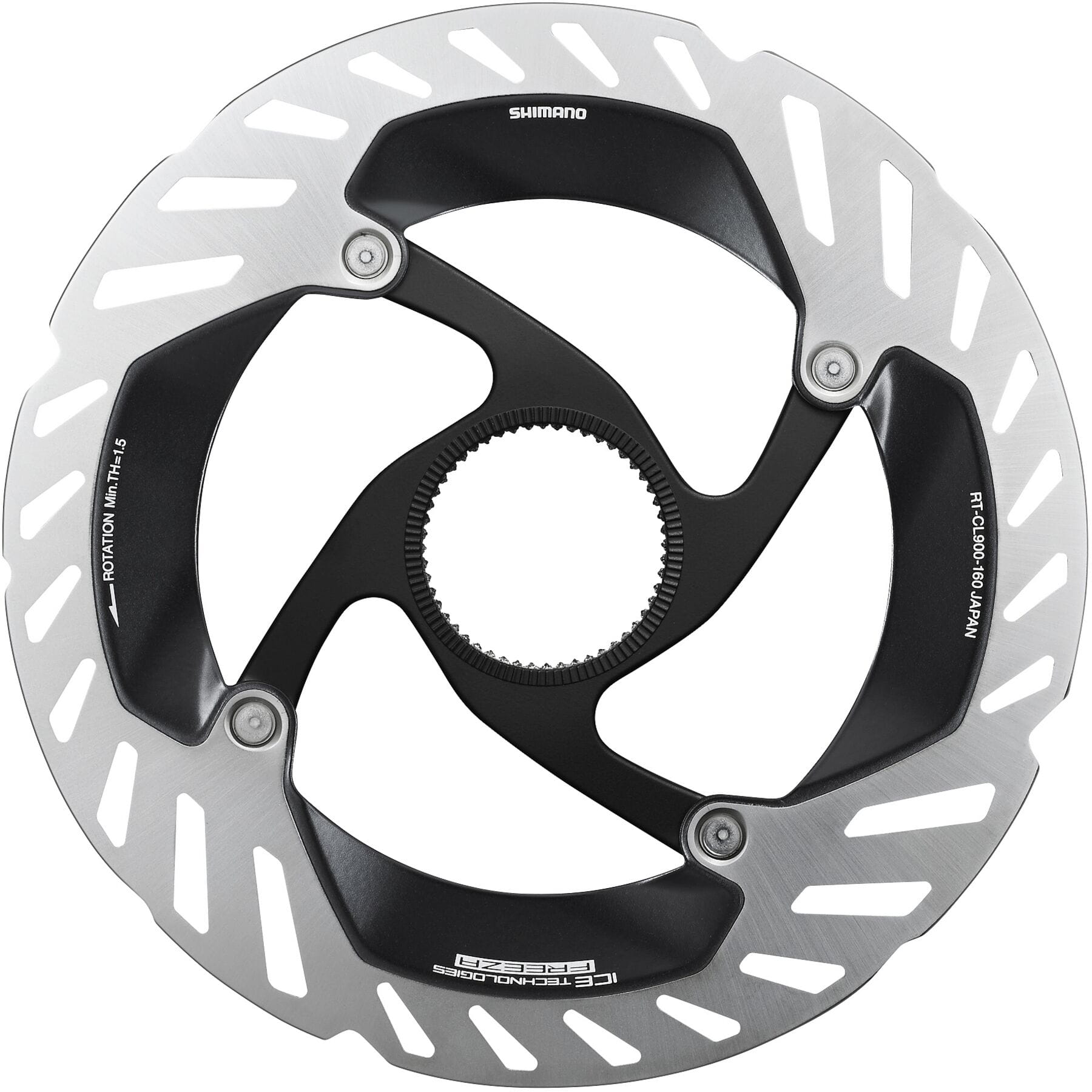 Shimano Dura-Ace RT-CL900 Ice Tech FREEZA rotor with internal lockring