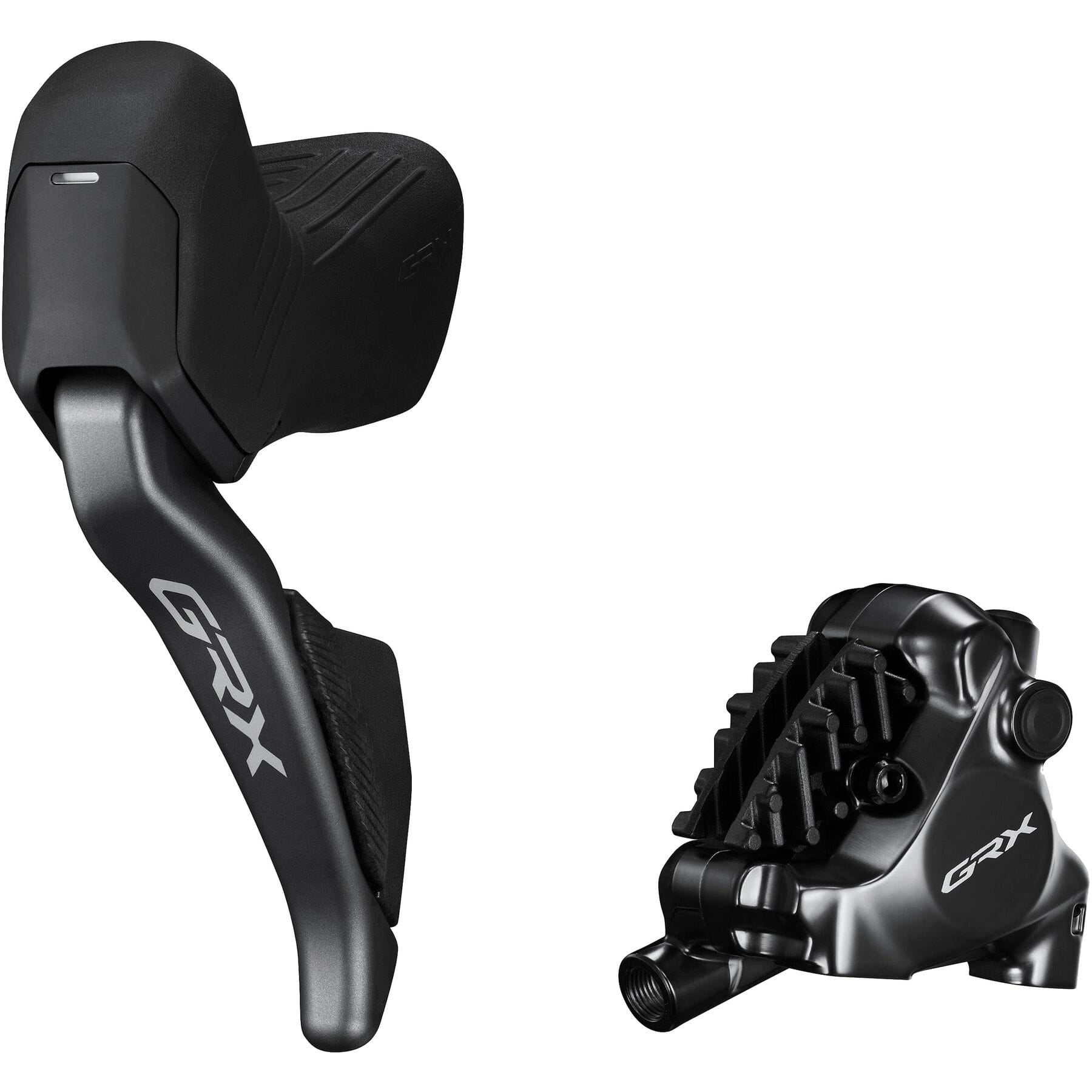 Shimano GRX ST-RX825 GRX Di2 2-speed STI bled with BR-RX820 calliper