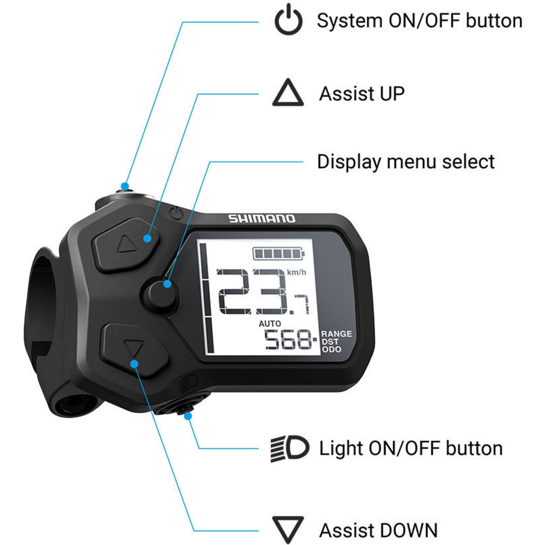 Shimano cycle computer hot sale