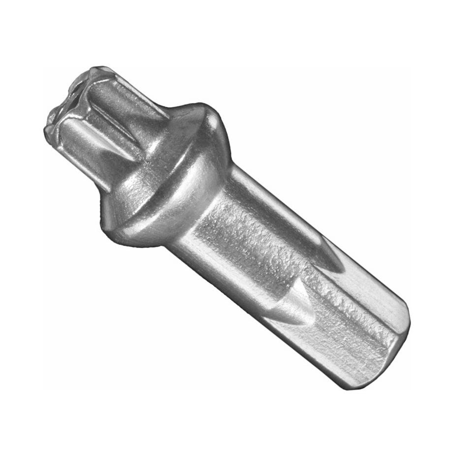 DT Swiss 2.0 mm x 15 mm Prolock Pro Head Squorx brass nipples silver (box of 100)