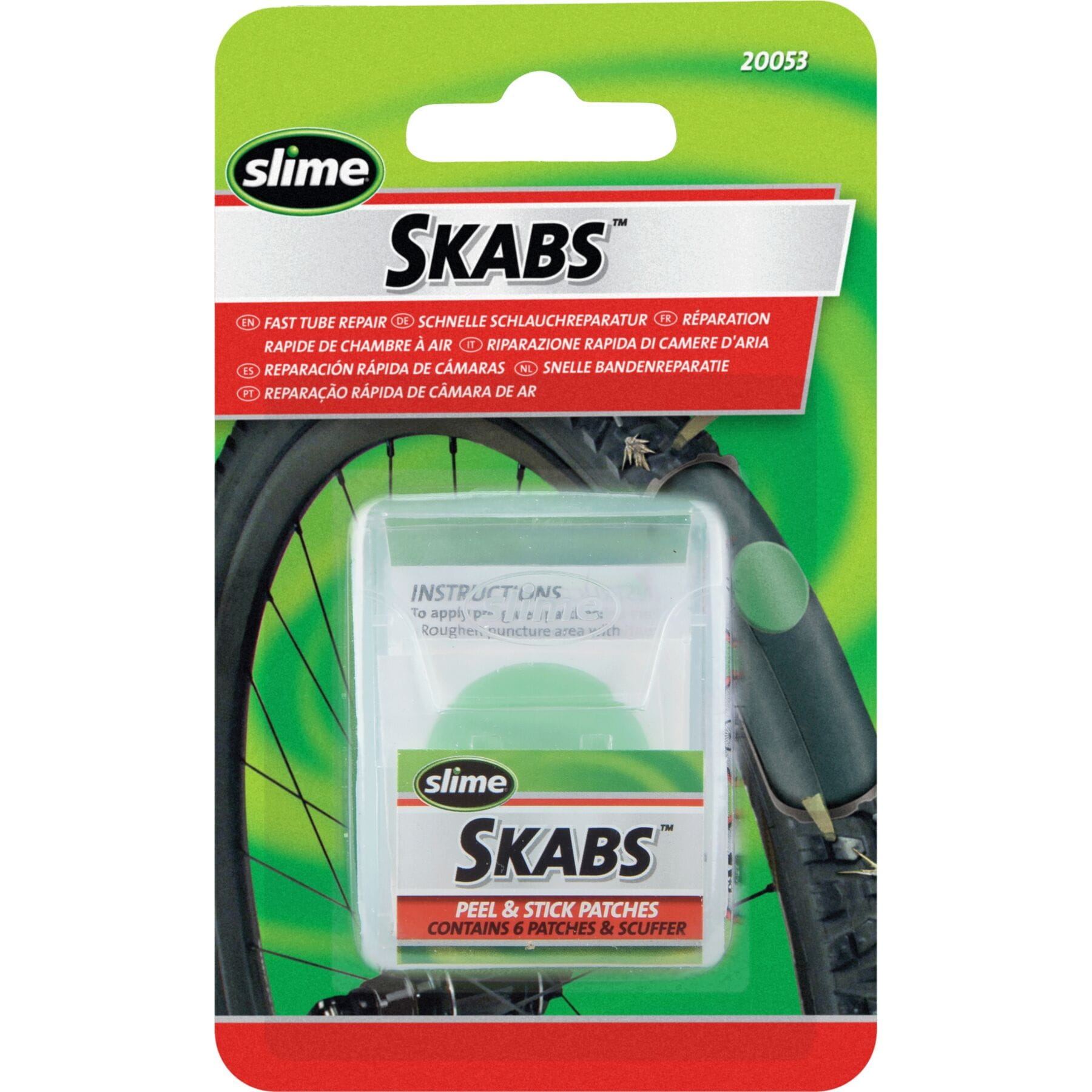 Slime Skabs - Pre-glued patches