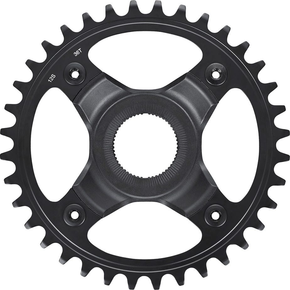 Shimano STEPS SM-CRE70-12-B 12spd single chainring 36T