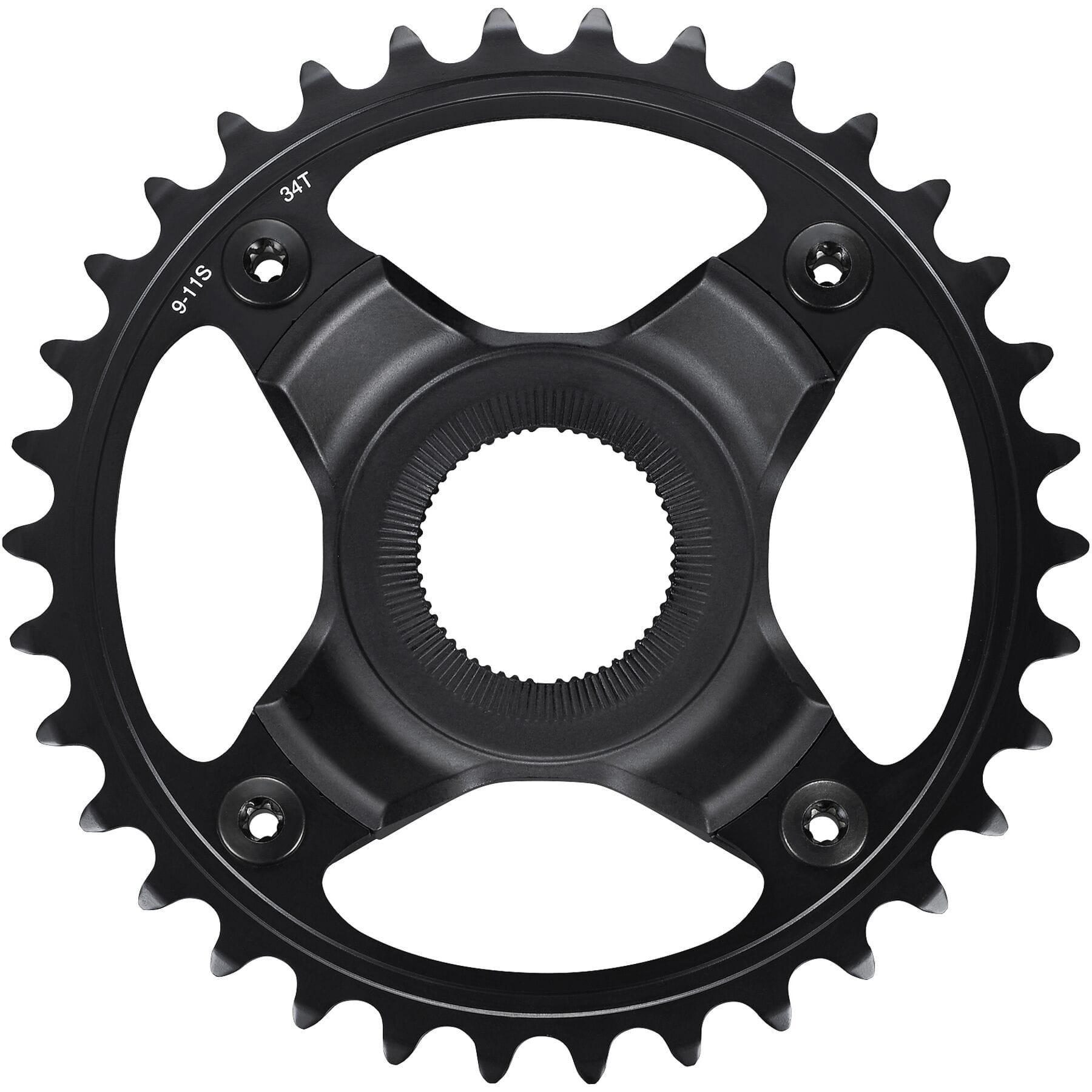 Shimano STEPS SM-CRE70-B 11/10/9spd single chainring 34T w/o chainguard chainline 55mm