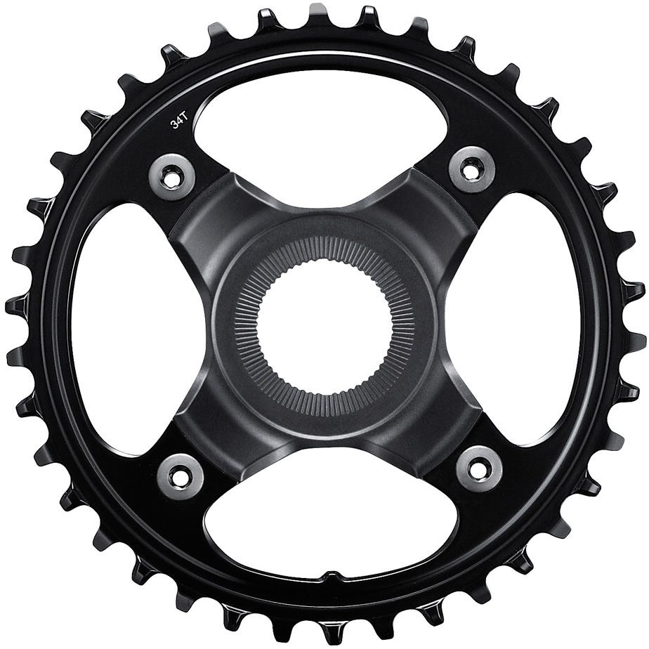 Shimano STEPS SM-CRE80-B 11/10spd DCE single chainring 38T w/o c/guard