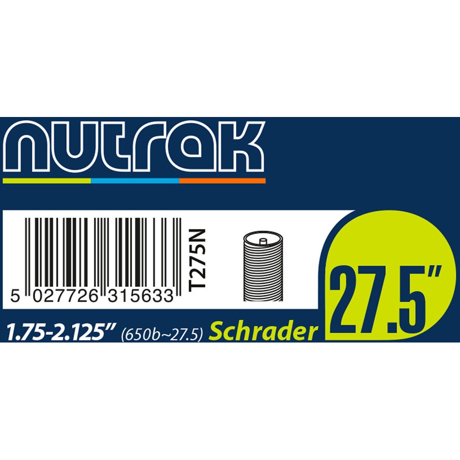 Nutrak Inner Tube 27.5 inch (650B) Schrader or Presta