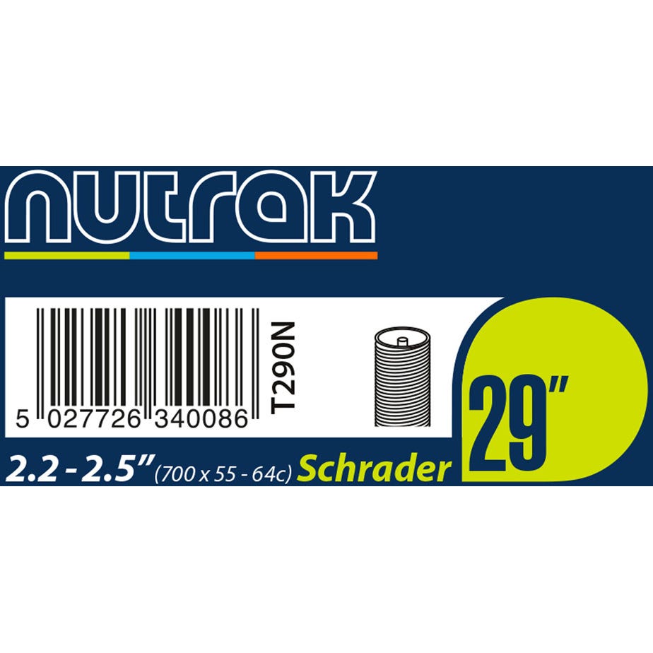 Nutrak Inner Tube 29" Presta or Schrader