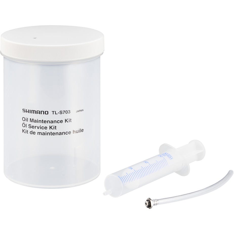 Shimano Workshop TL-S703 Drain Pot and Syringe Kit