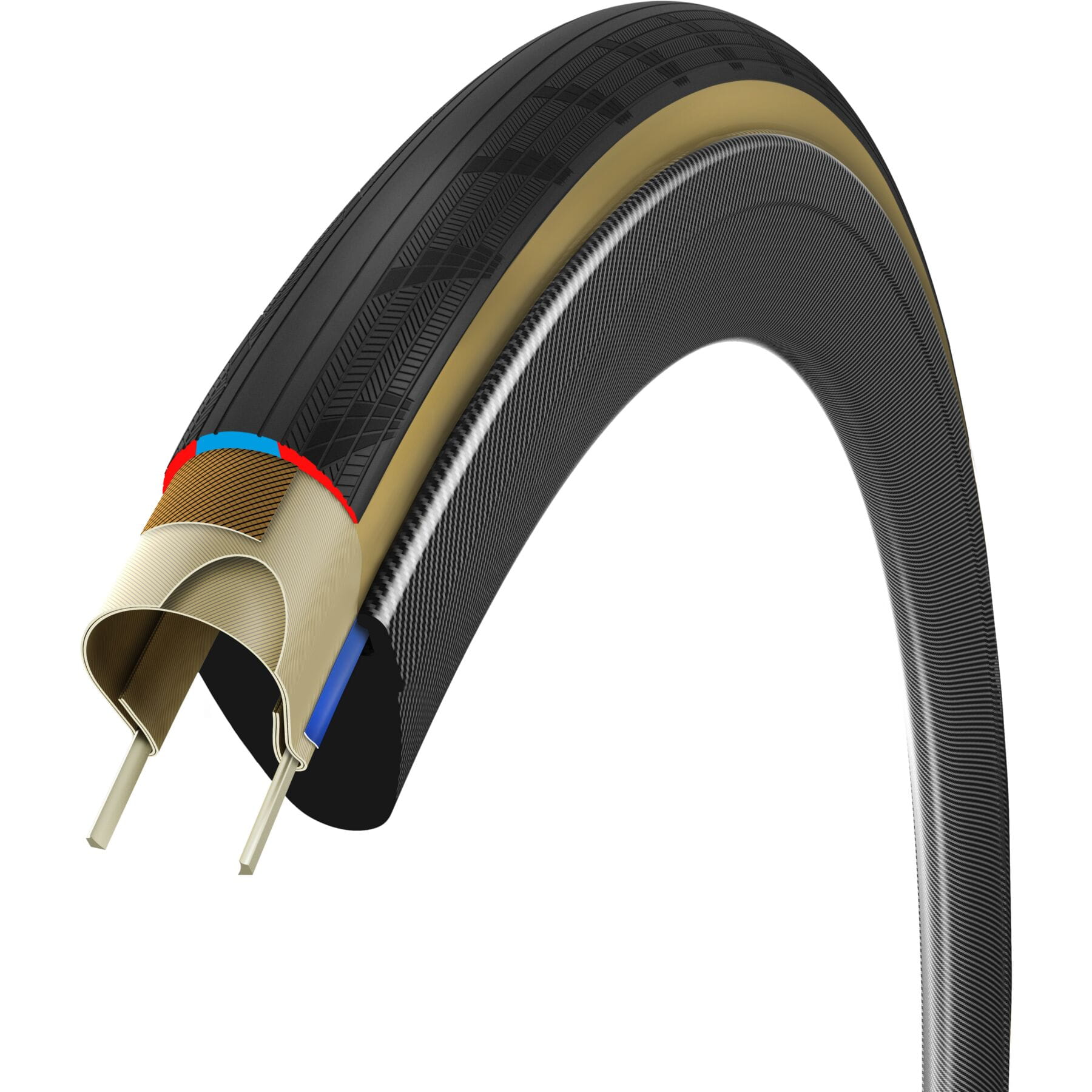 Tubular road store tyres