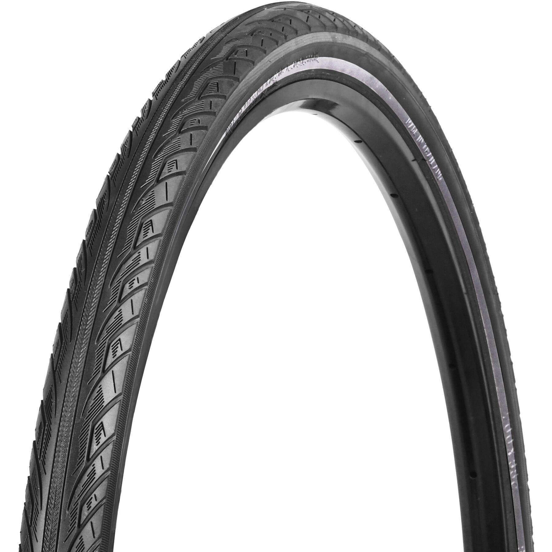 Nutrak Zilent with Puncture Belt and Reflective Stripe Commuter / Trekking Tyre