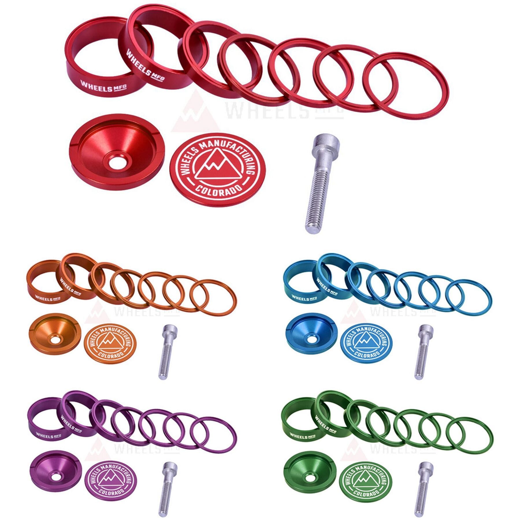 Wheels Manufacturing Pro StackRight Headset Spacer Kit