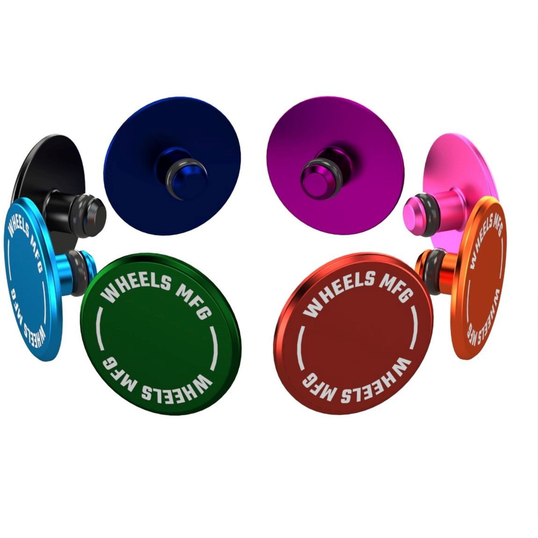 Wheels Manufacturing Anodized Thru-axle Caps