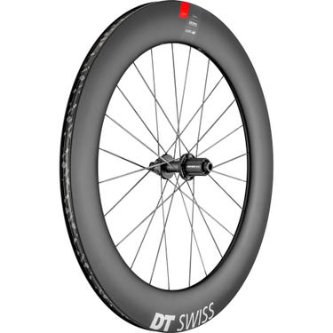 DT Swiss ARC 1100 DICUT disc brake wheel, carbon clincher 80 x 20 mm rim, rear