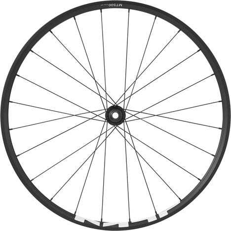 WH-MT500 MTB wheel, 27.5 in (650b), 15 x 110 mm boost thru-axle, front, black