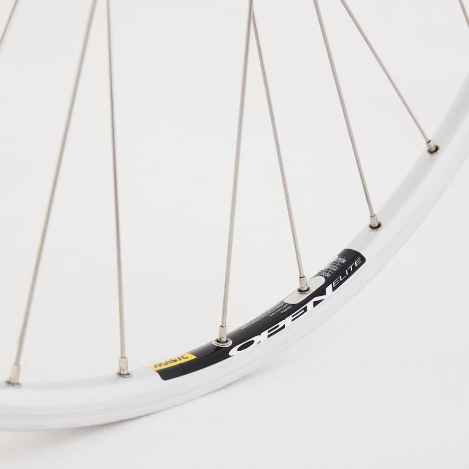 M Part Wheels Road Rear Wheel Shimano RS400 Hub Mavic Open Elite Rim silver 700c