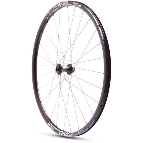 Gravel Front Wheel DT 370 CL Hub G 540 Rim TLR black 700c