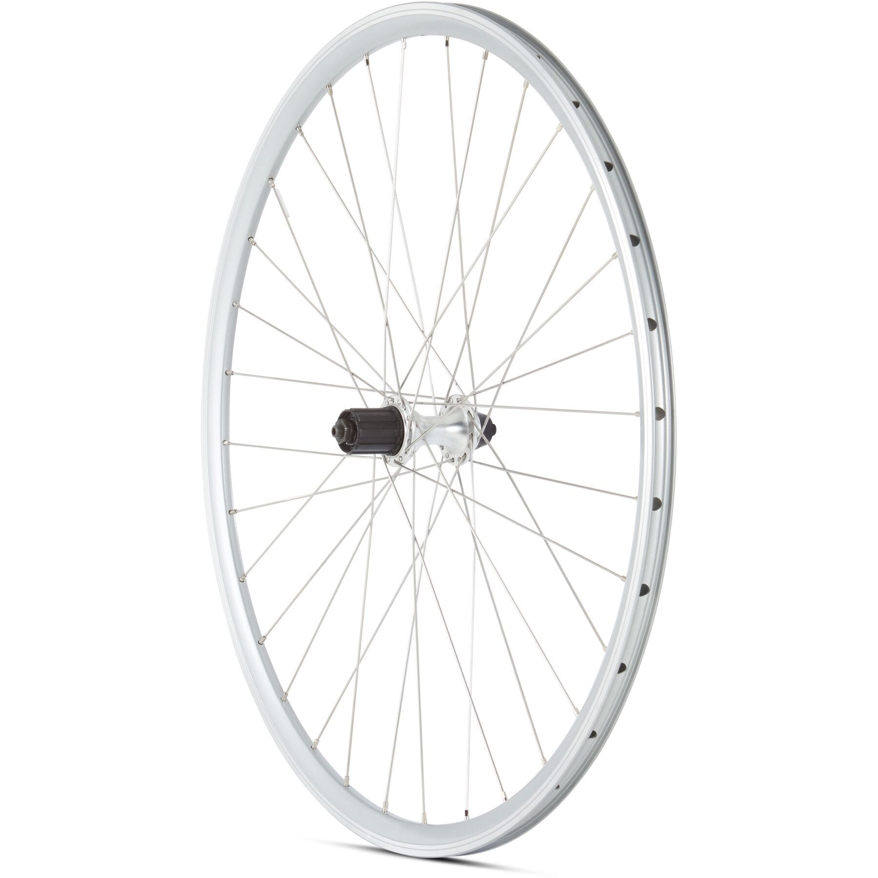 M Part Wheels Road Rear Quick Release Cassette Wheel silver 700c