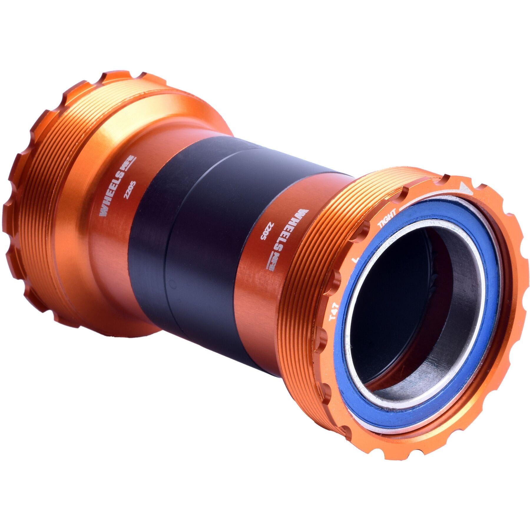 Wheels Manufacturing T47 Inboard ABEC-3 Bearing For 29mm Cranks (SRAM DUB) - Orange