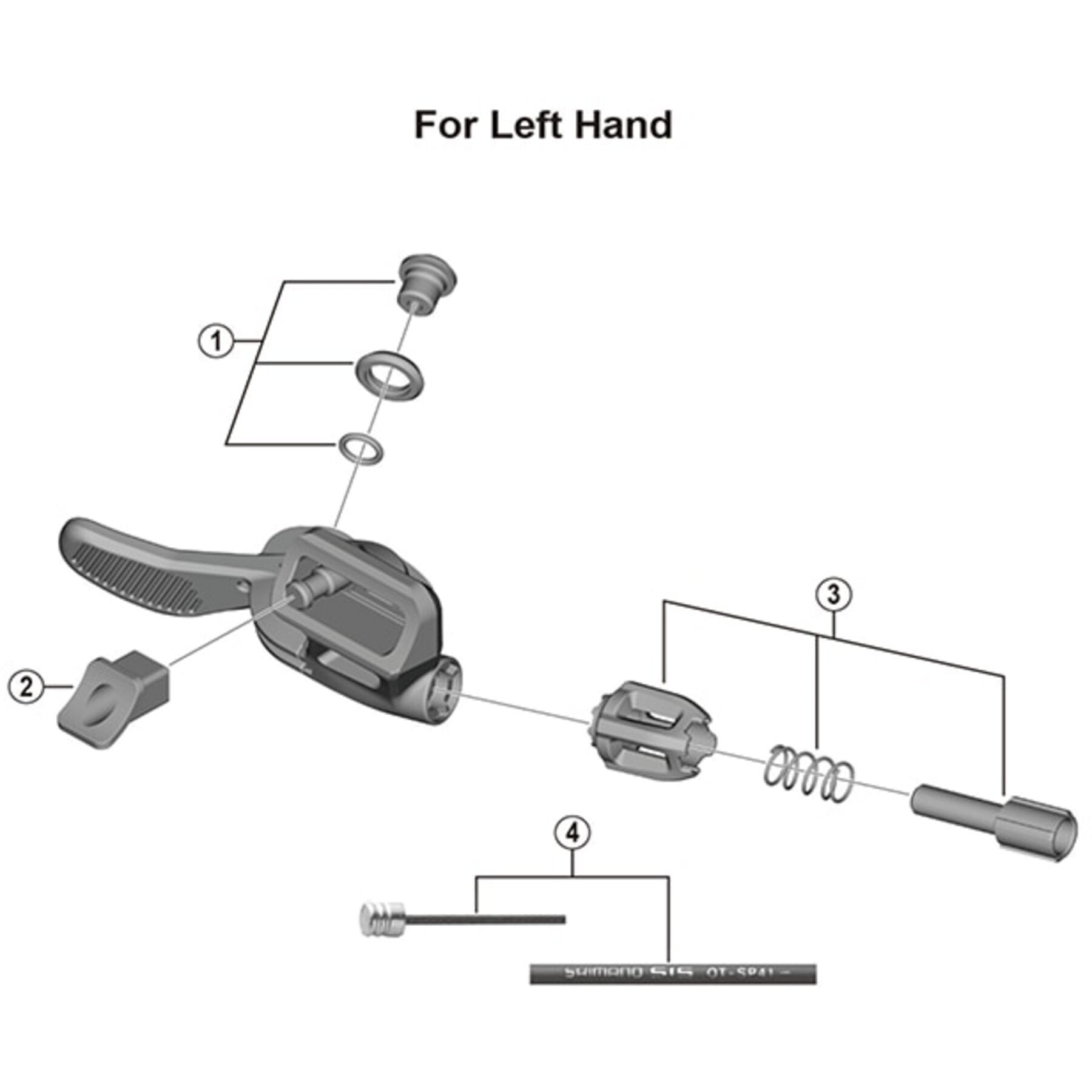 Shimano Spares SL-MT800-IL cable fixing bolt unit