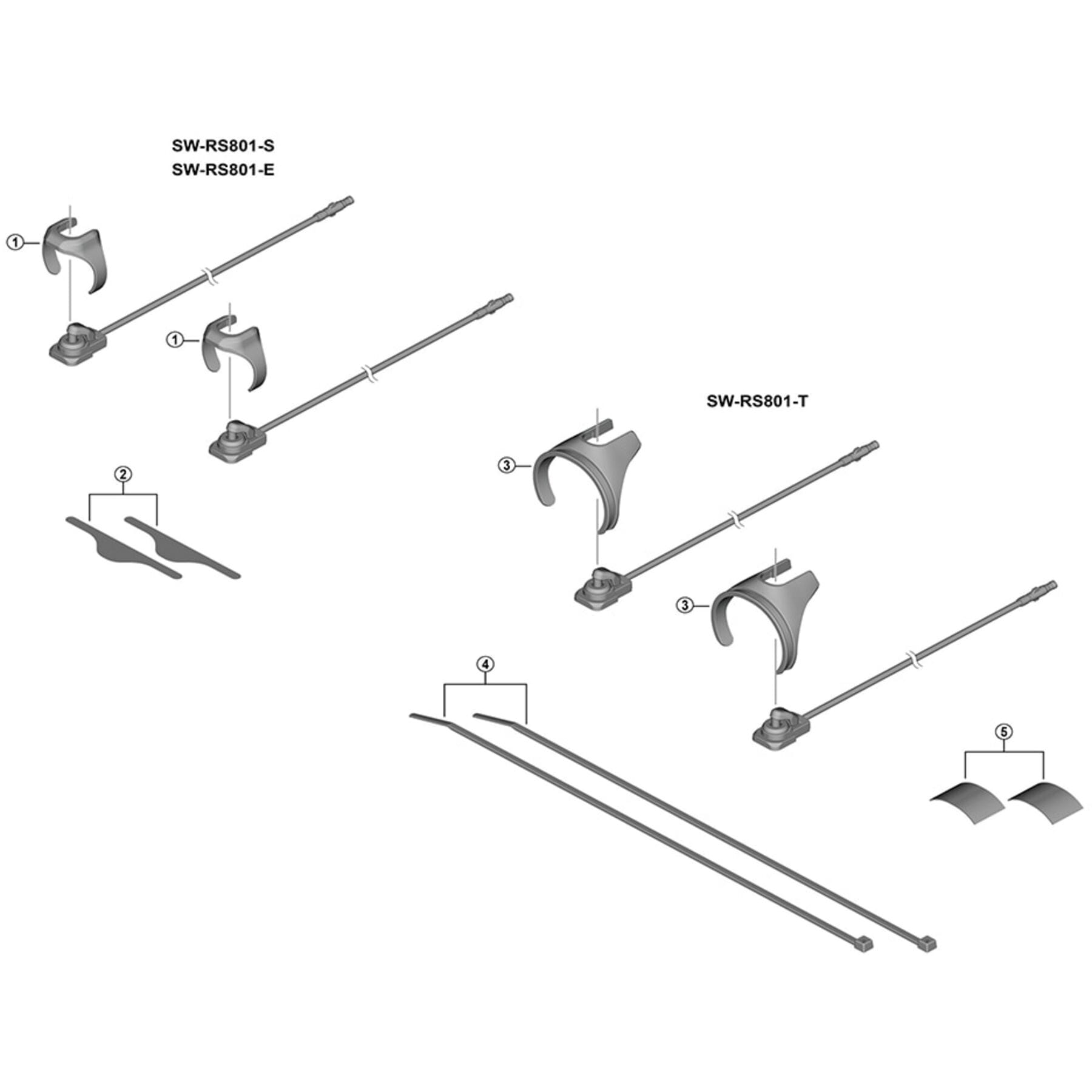 Shimano Spares SW-RS801 band