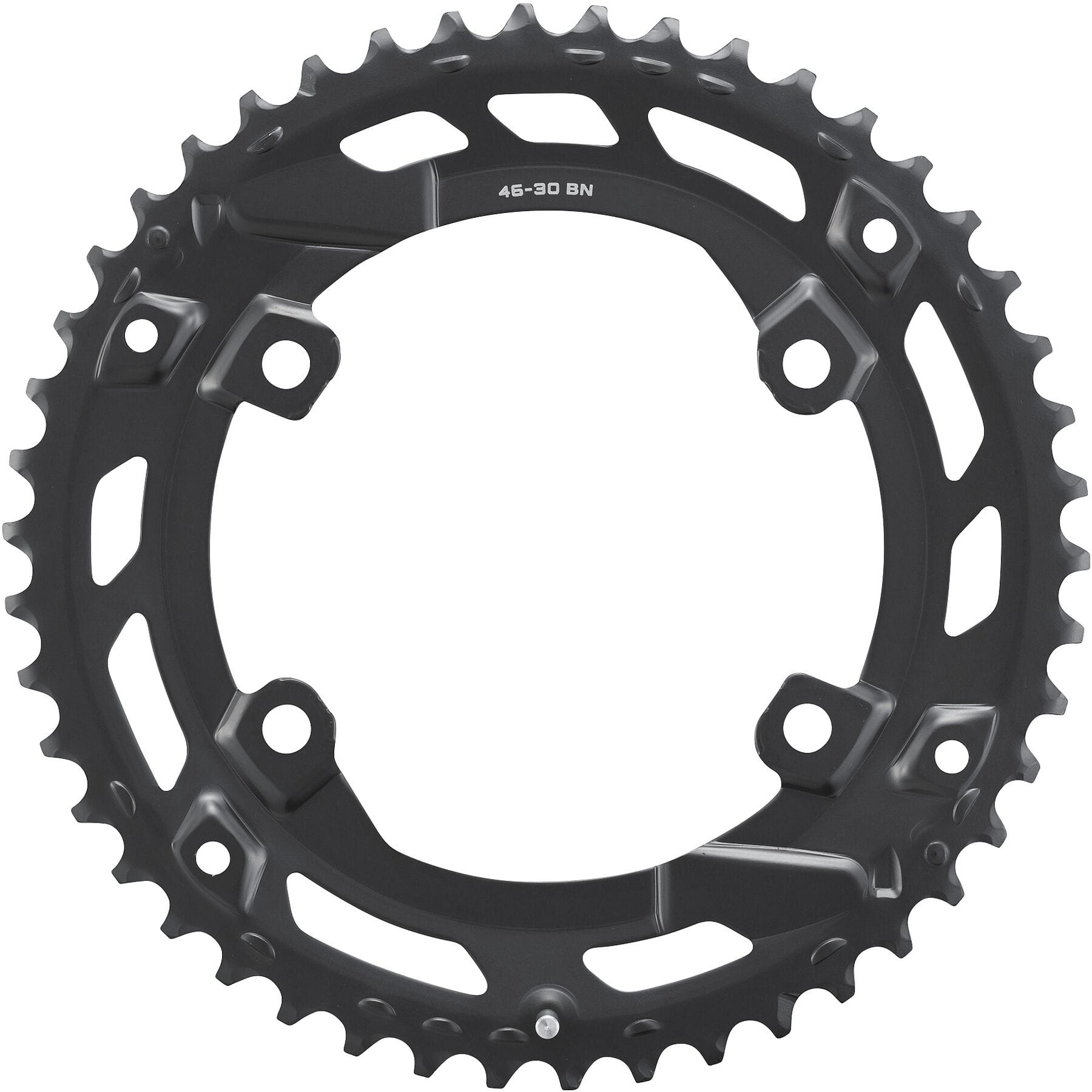 Shimano CUES FC-U6000-2 CUES 10/9 speed double outer chainring