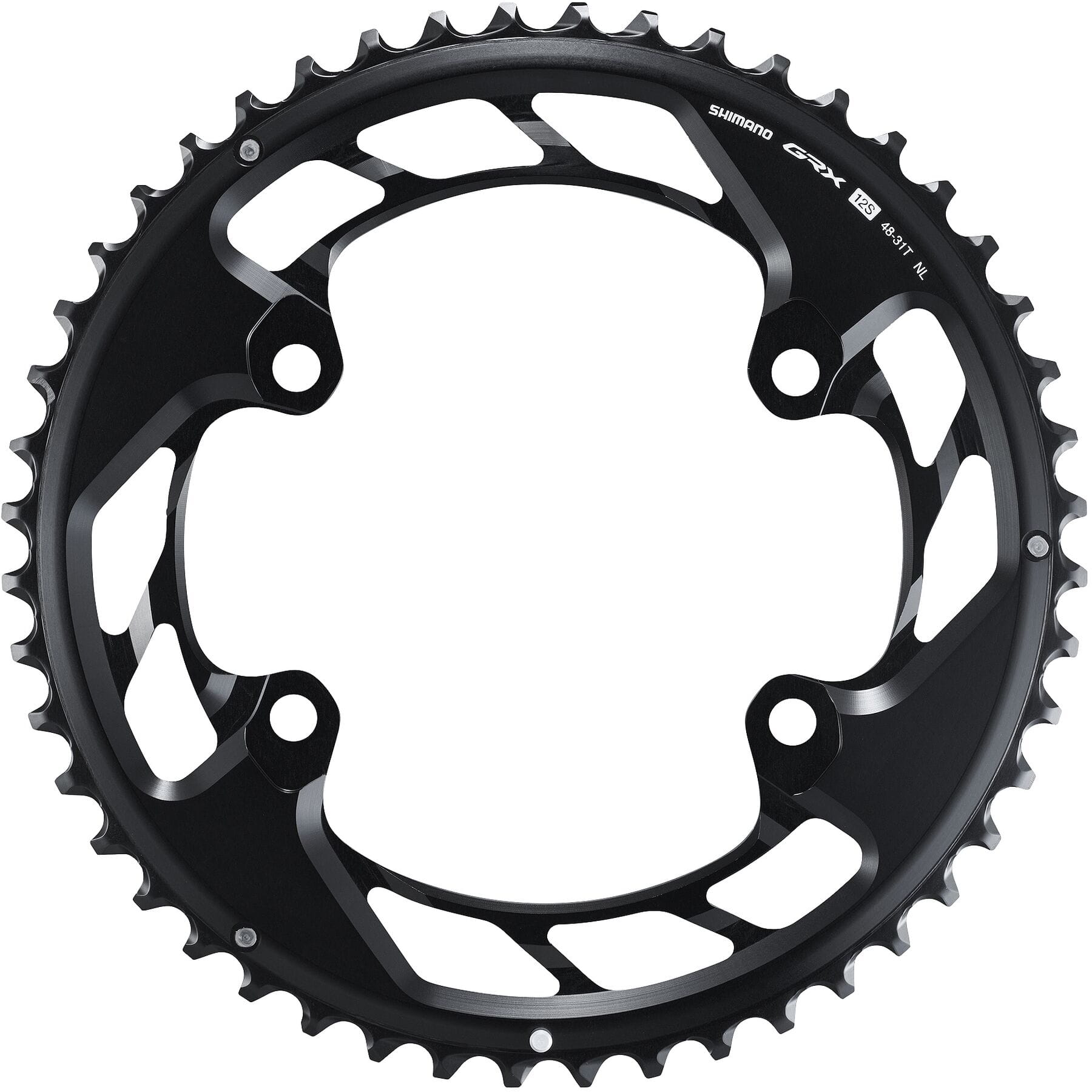 Shimano GRX FC-RX820-2 GRX 12 speed double outer chainring 48T-ND