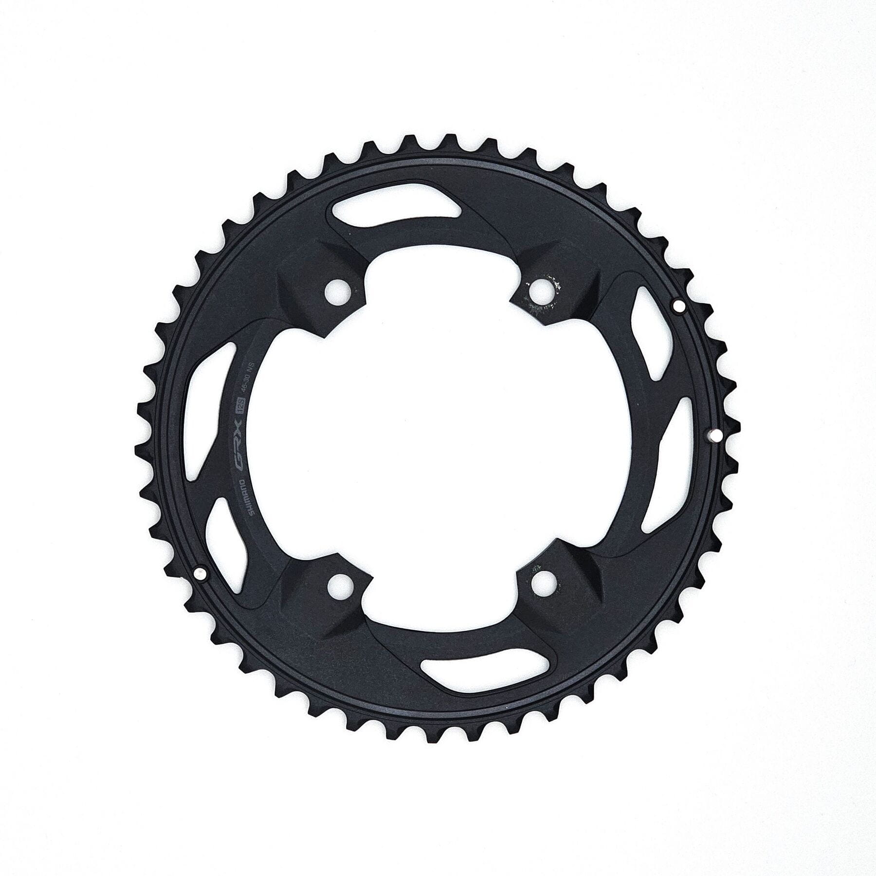 Shimano GRX FC-RX610-2 GRX 12 speed double outer chainring 46T-NS