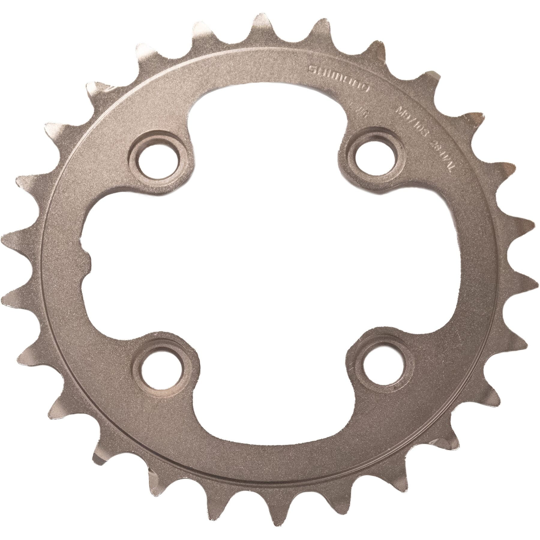 Shimano Deore XT FC-M771 XT 9 speed triple inner chainring 26T silver