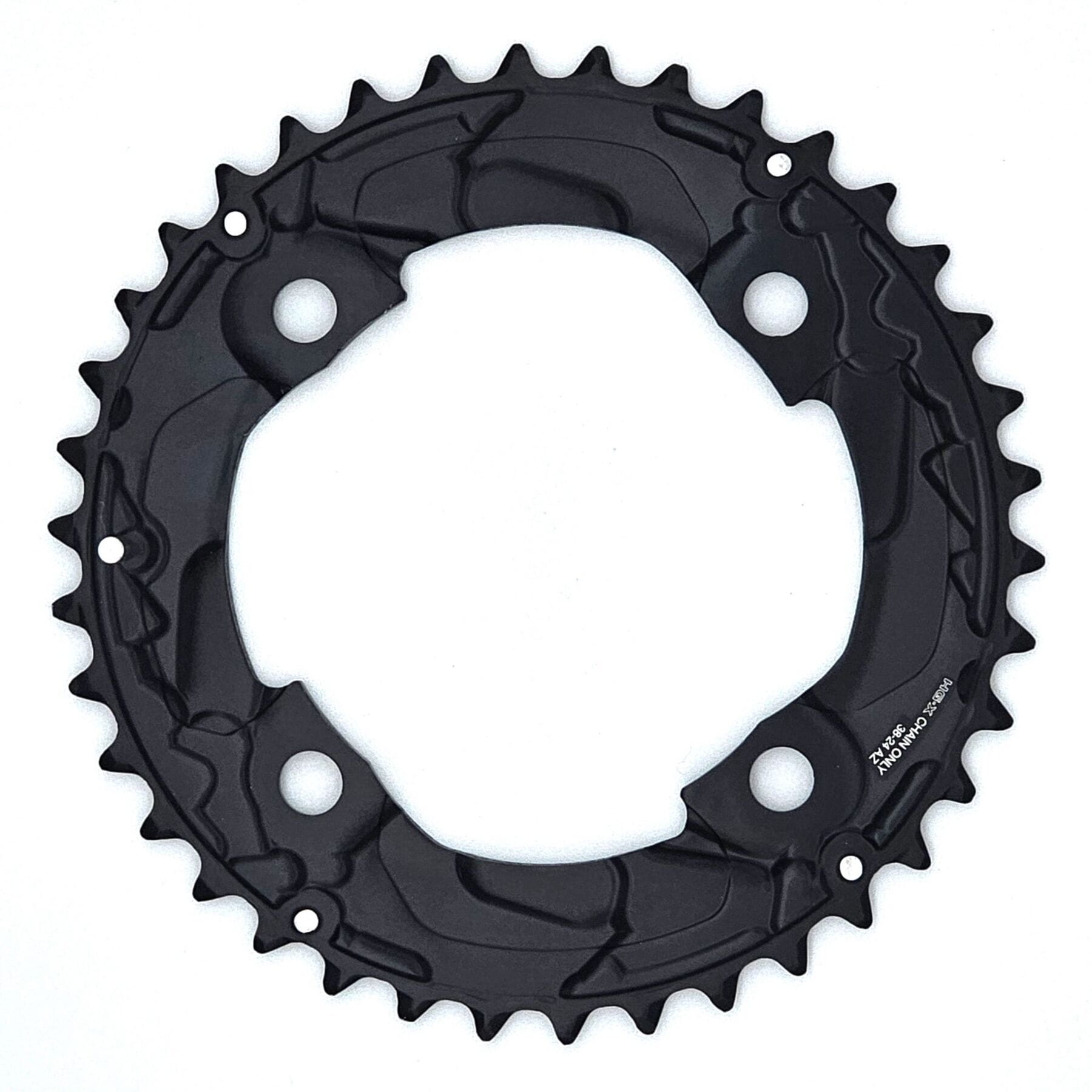 Shimano Deore FC-M617 Deore 10 speed double outer chainring