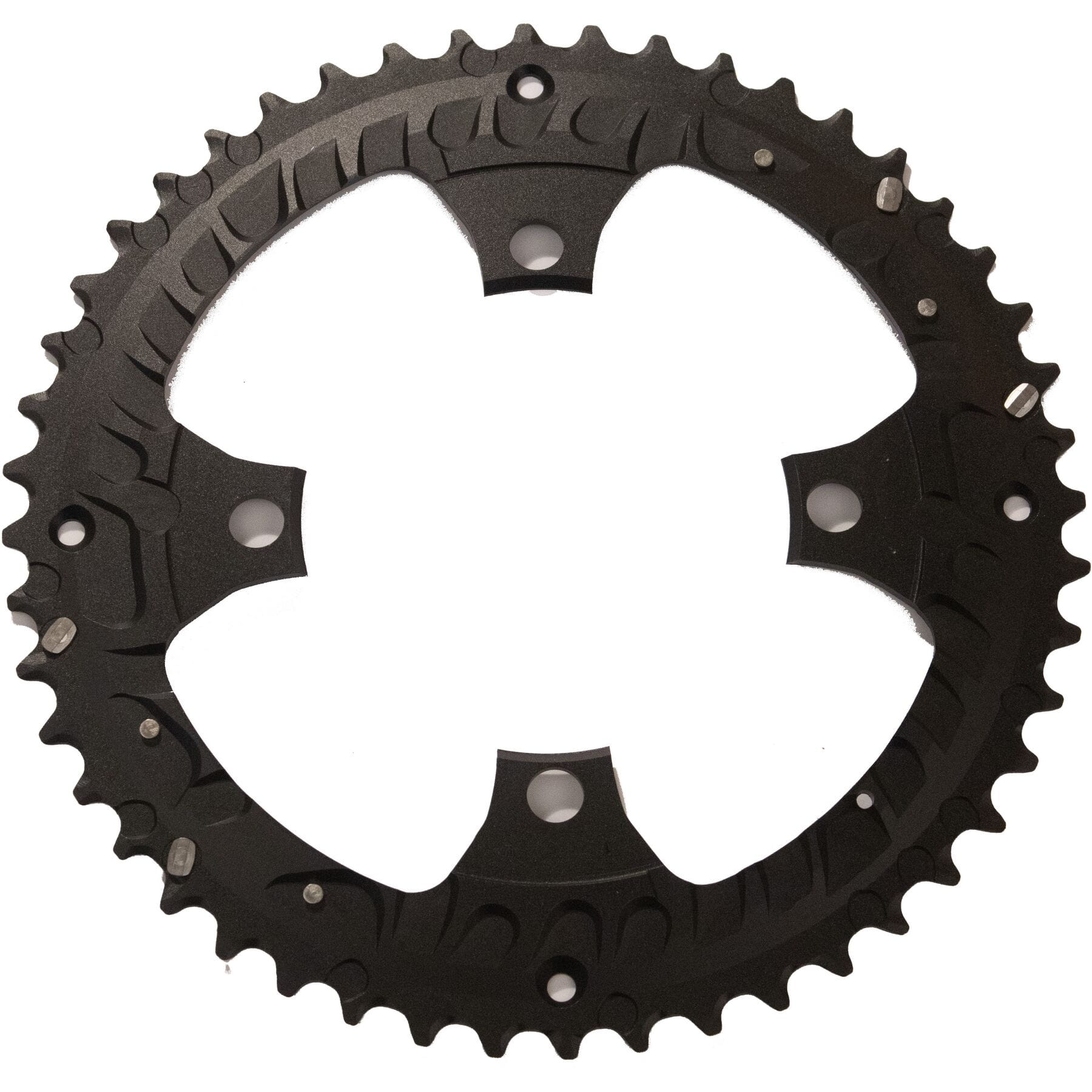 Shimano Deore XT FC-T8000 XT touring 10spd triple outer chainring 48T-AL for chain guard