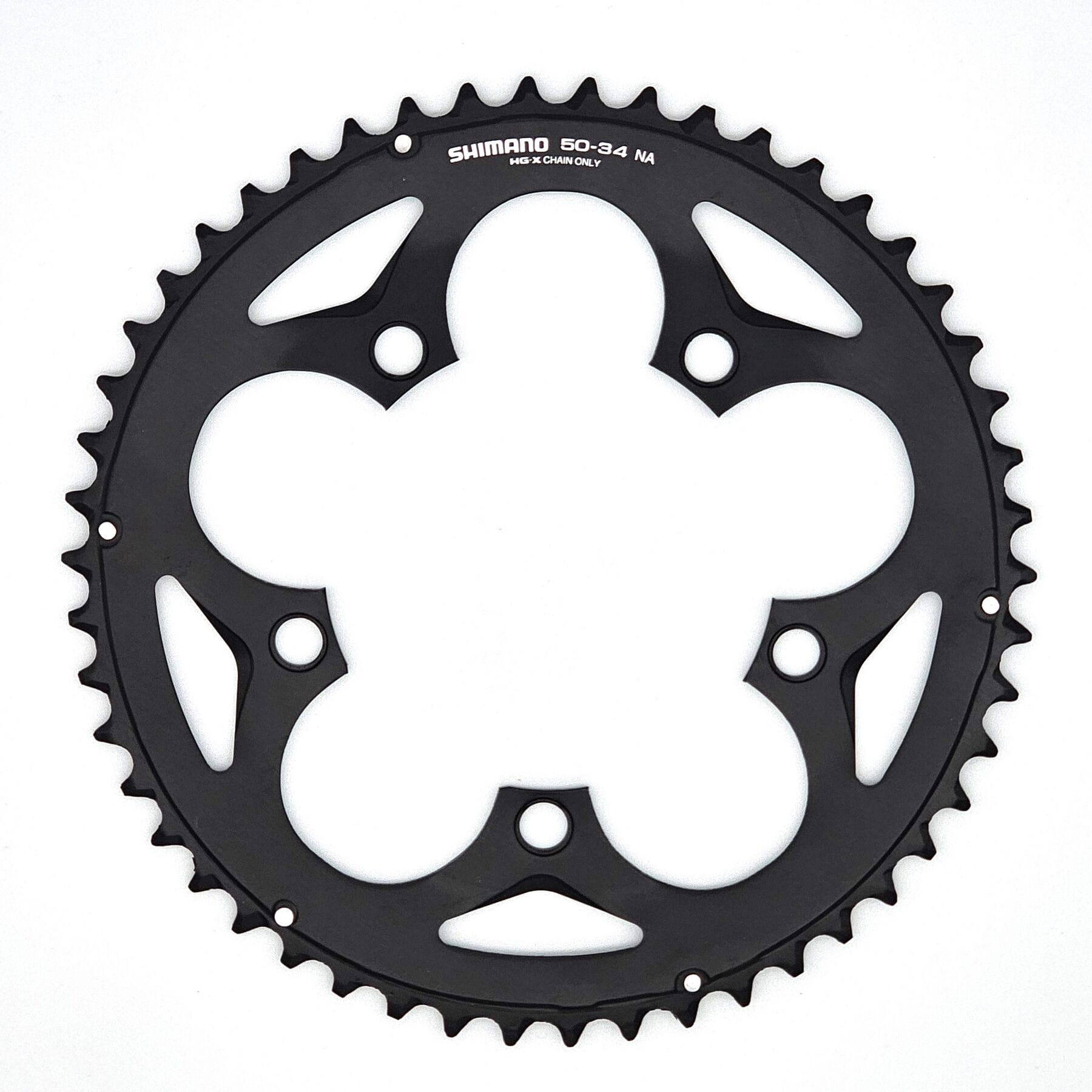 Shimano Tiagra FC-RS400 Tiagra 10 speed outer chainring 50T-NA for 50/34T black