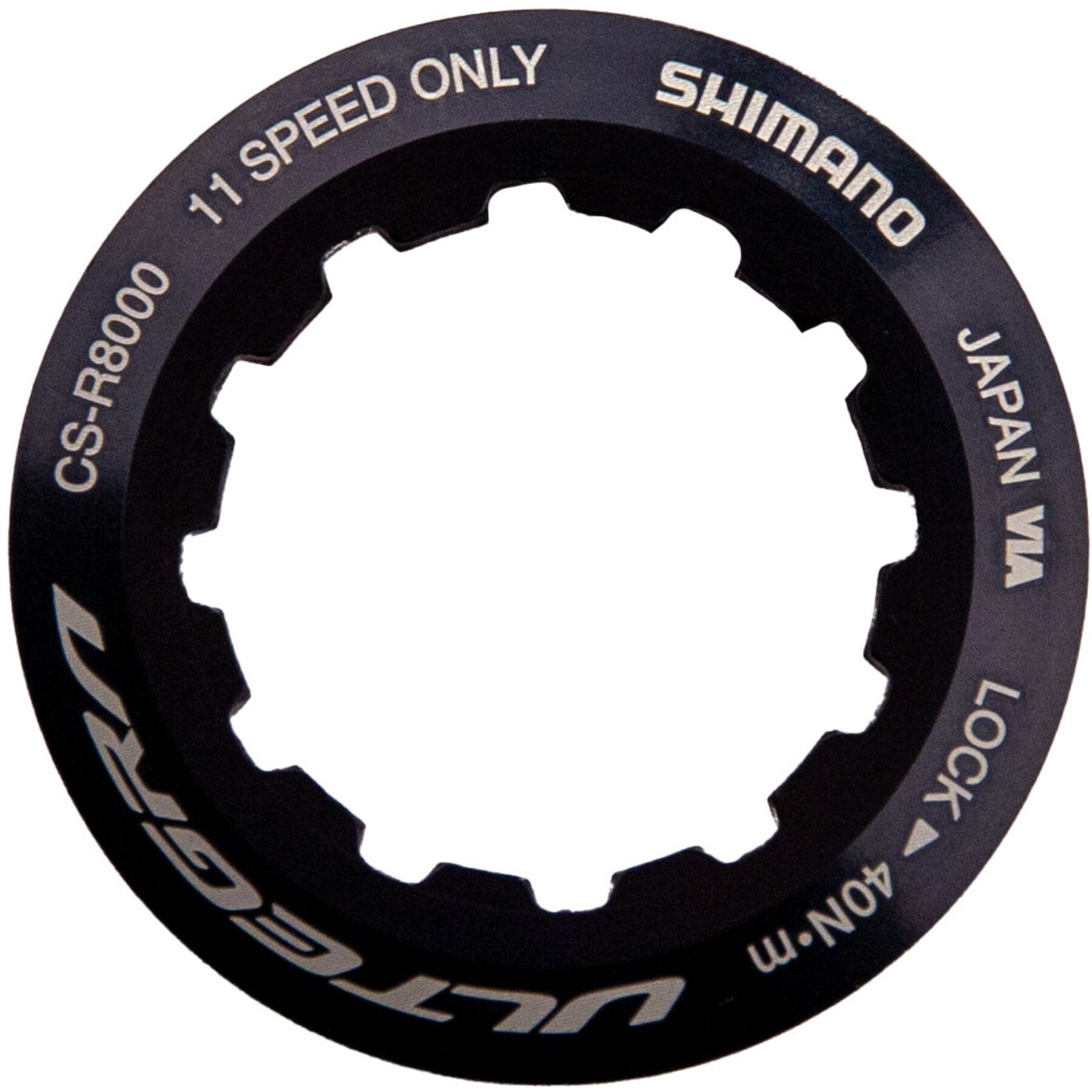 Shimano Spares CS-R8000 lock ring and spacer