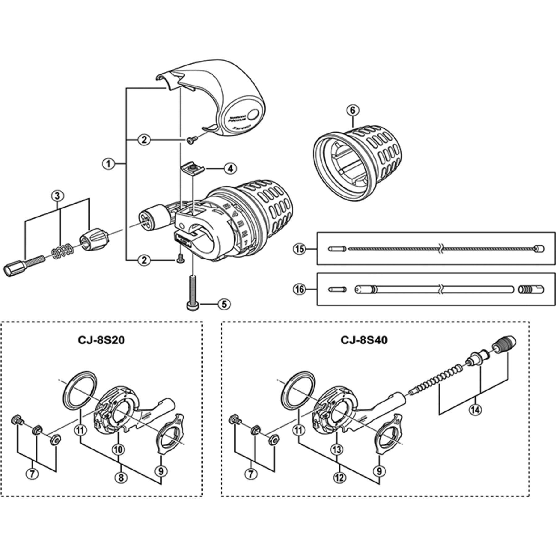 Shimano Spares SM-TX20 clamp nut