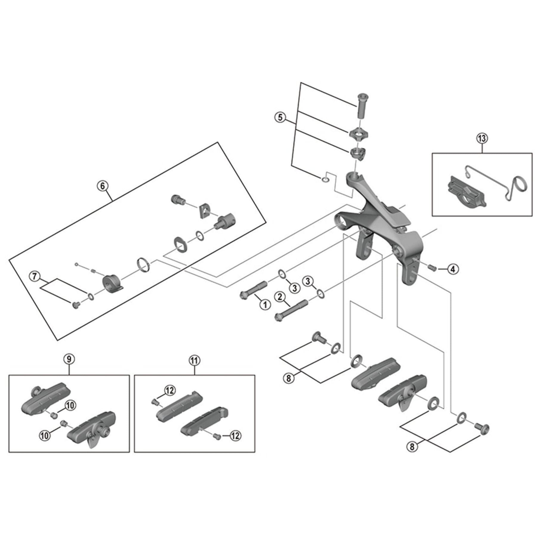 Shimano Spares BR-9010 assembly jig