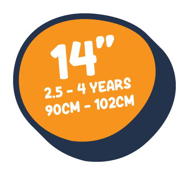 Ridgeback Kids Size Guide
