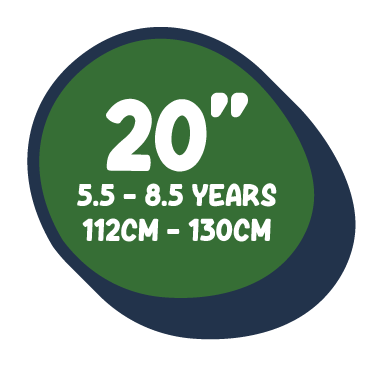 Ridgeback Kids Size Guide