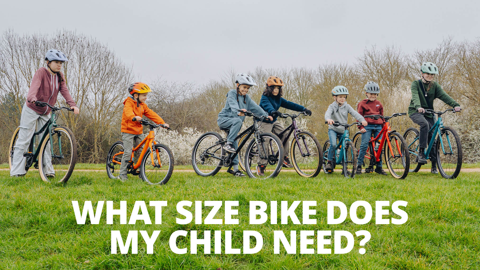 What size bike does my child need