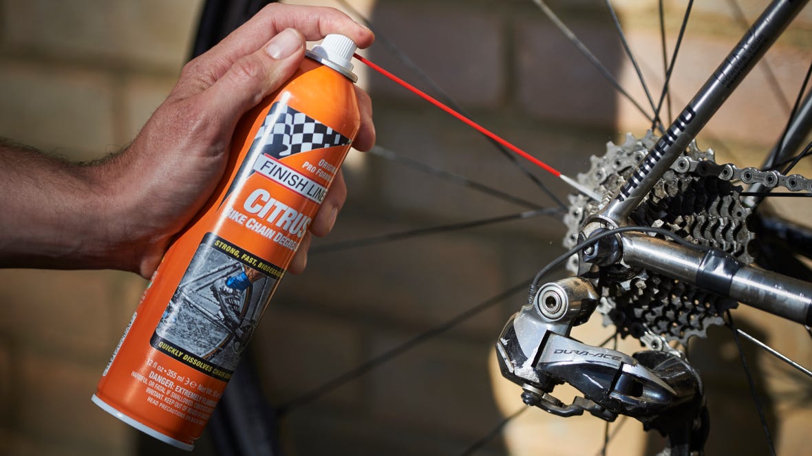 What you need to clean a bike